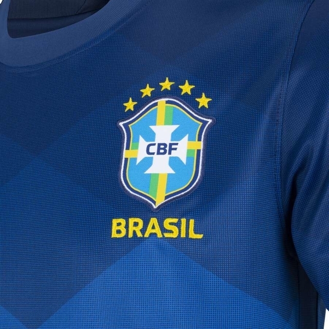 Camisa Brasil II 20/21 Azul - - Masculina Torcedor